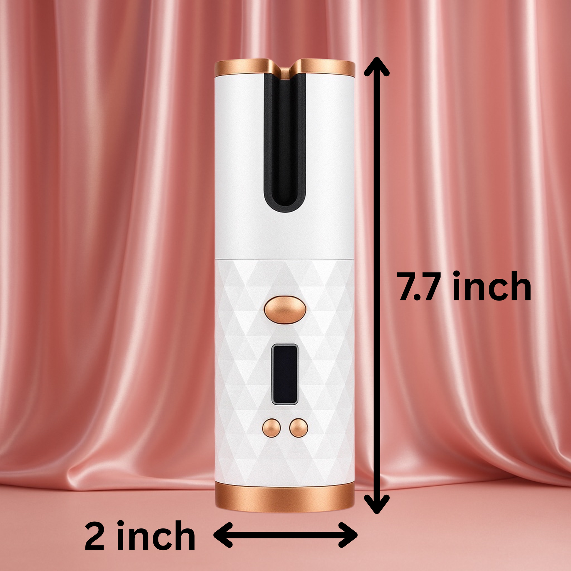 Cordless Hair Curler LCD Auto Rotating Waver Curling Iron | Cordless Hair Curler LCD Auto Rotating Curling Iron by Velora