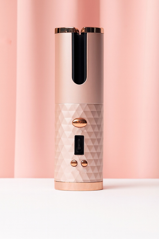 Cordless Hair Curler LCD Auto Rotating Waver Curling Iron | Cordless Hair Curler LCD Auto Rotating Curling Iron by Velora