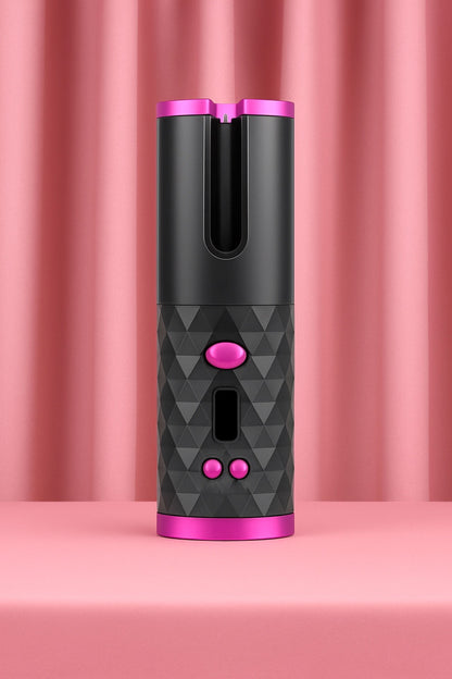 Cordless Hair Curler LCD Auto Rotating Waver Curling Iron | Cordless Hair Curler LCD Auto Rotating Curling Iron by Velora